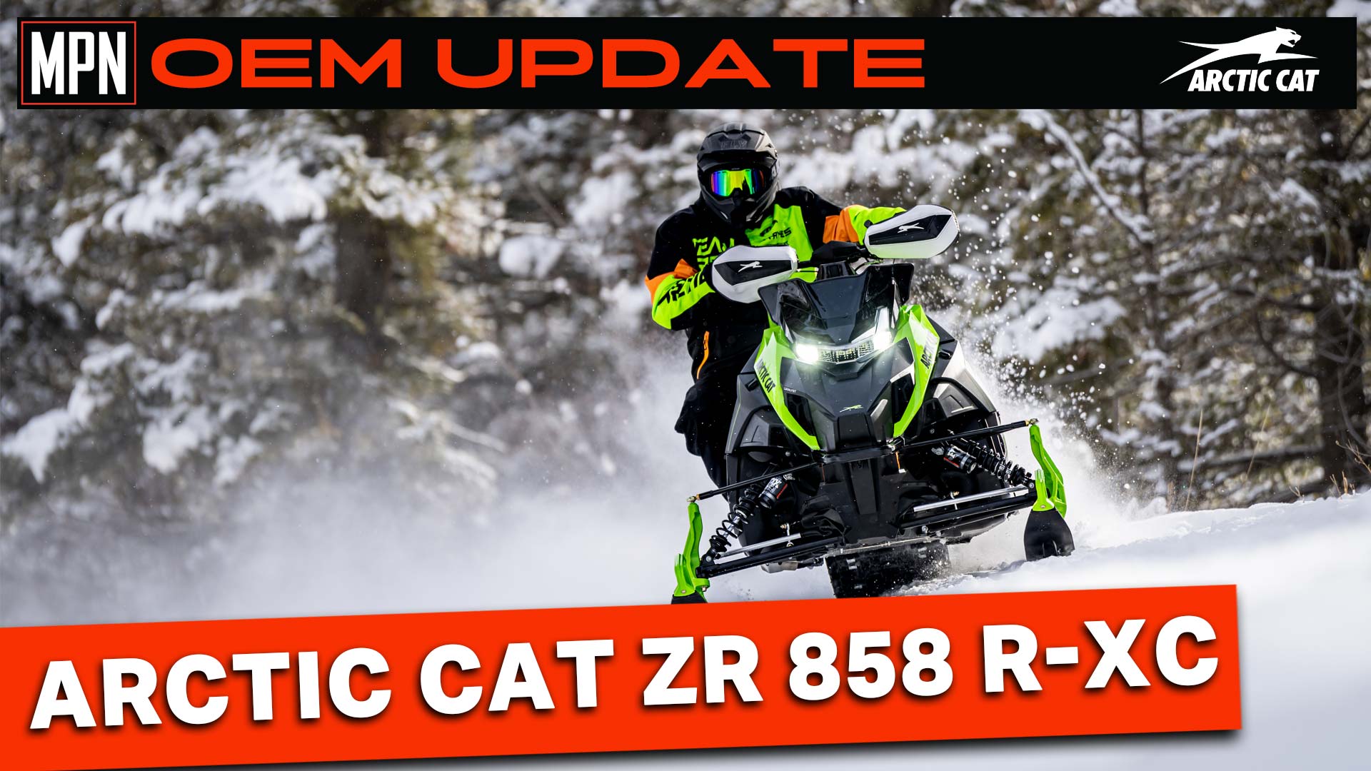 2025 Arctic Cat ZR 858 R-XC