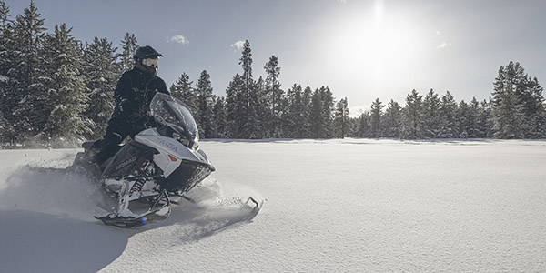 Taiga Nomad electric snowmobile